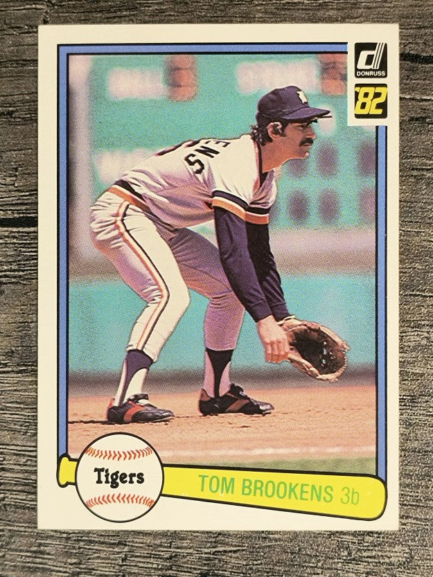 1982 Donruss #202 Tom Brookens
