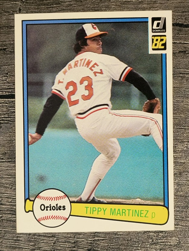 1982 Donruss #205 Tippy Martinez