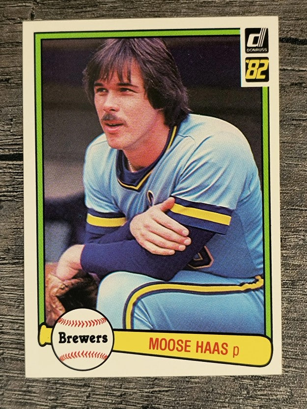1982 Donruss #206 Moose Haas