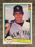 1982 Donruss #209 Bucky Dent