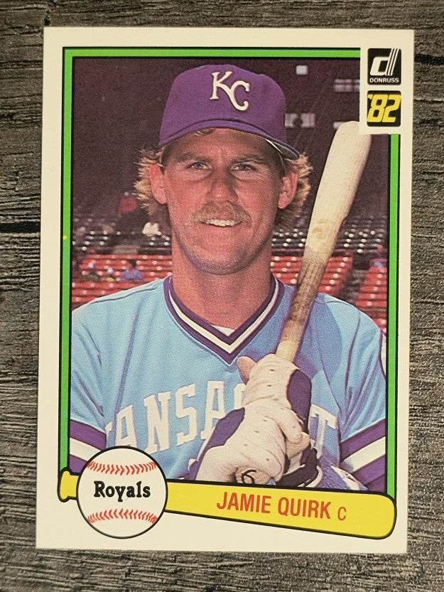 1982 Donruss #212 Jamie Quirk