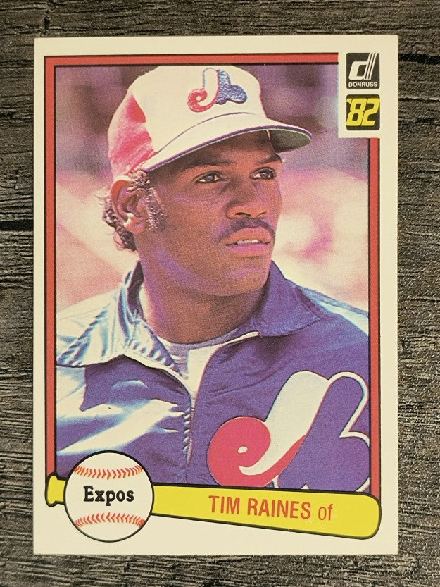 1982 Donruss #214 Tim Raines