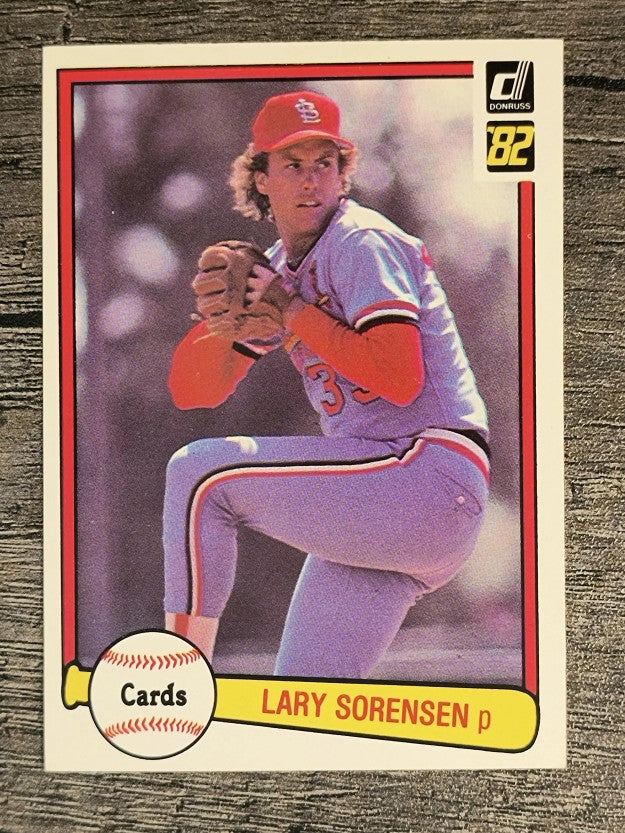 1982 Donruss #246 Lary Sorensen