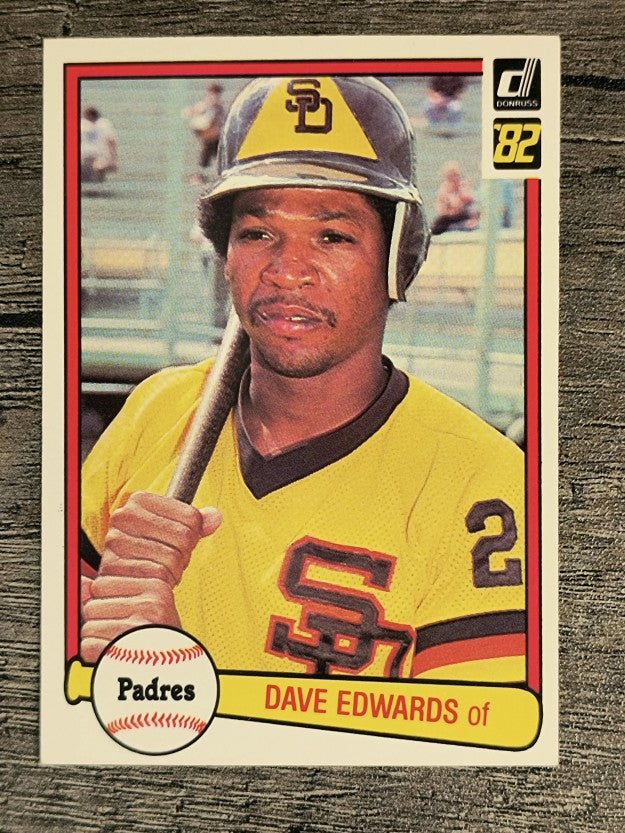 1982 Donruss #247 Dave Edwards
