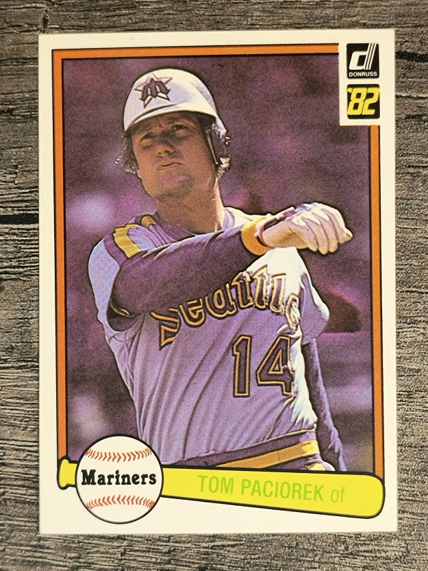 1982 Donruss #253 Tom Paciorek