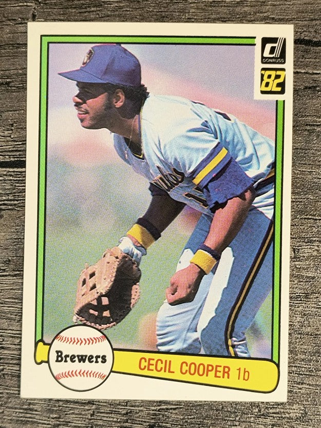 1982 Donruss #258 Cecil Cooper