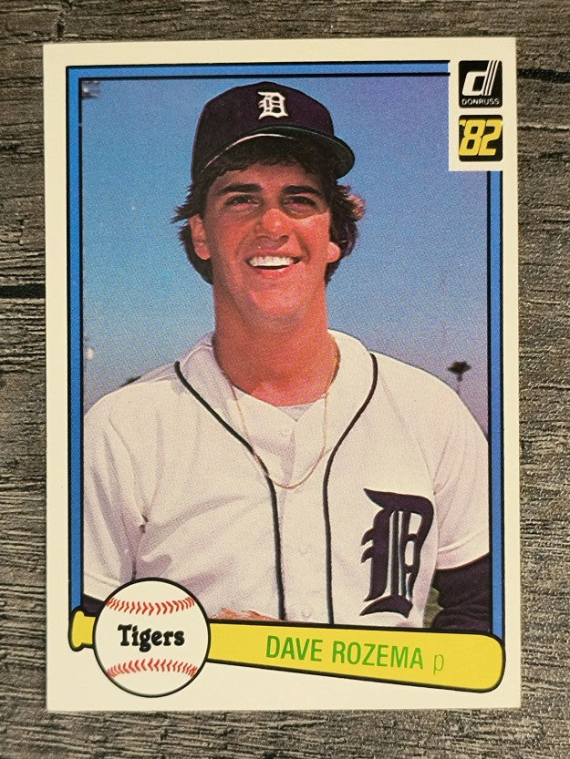 1982 Donruss #259 Dave Rozema
