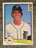 1982 Donruss #259 Dave Rozema