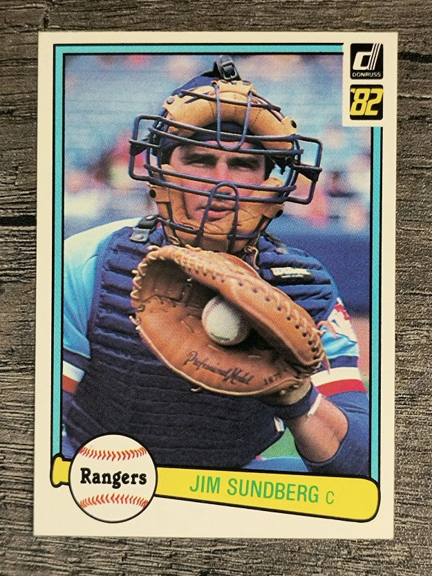1982 Donruss #268 Jim Sundberg