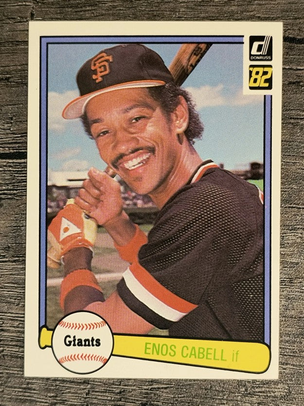 1982 Donruss #272 Enos Cabell
