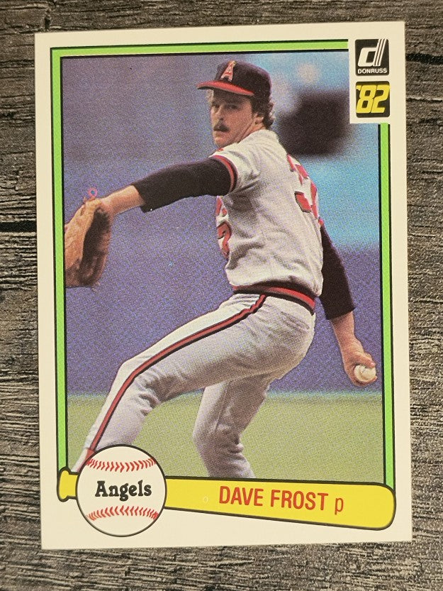 1982 Donruss #290 Dave Frost