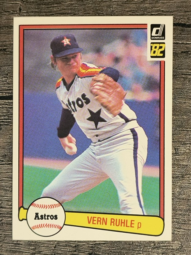 1982 Donruss #293 Vern Ruhle
