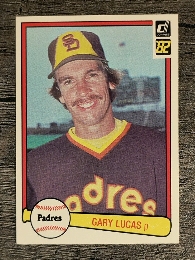 1982 Donruss #296 Gary Lucas