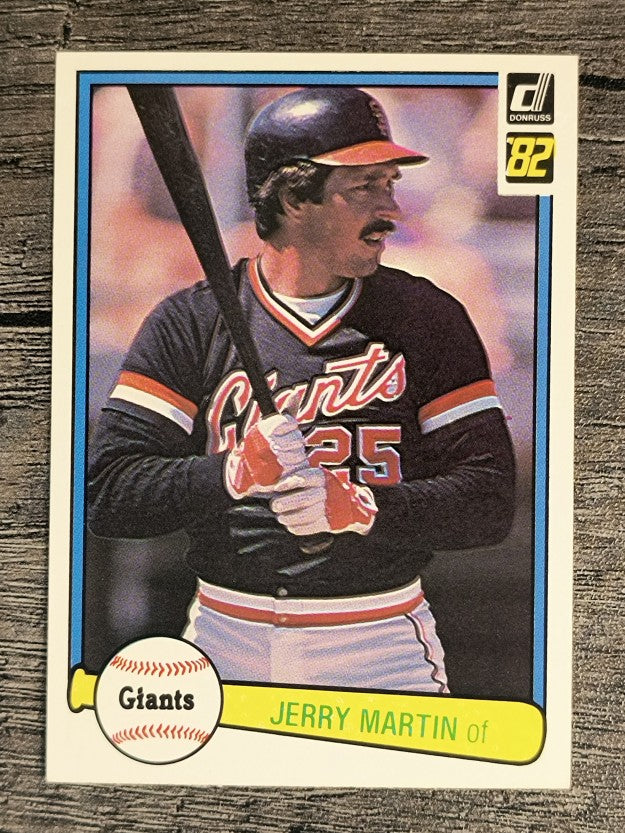 1982 Donruss #298 Jerry Martin