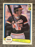 1982 Donruss #298 Jerry Martin
