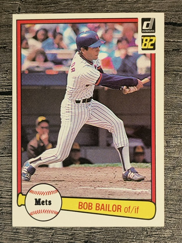 1982 Donruss #308 Bob Bailor