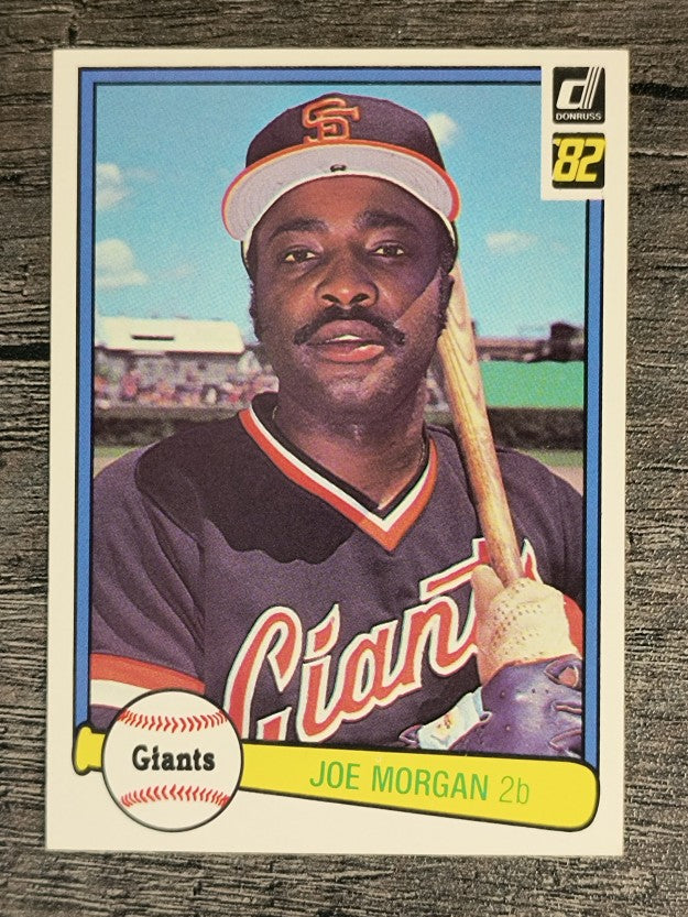 1982 Donruss #312 Joe Morgan