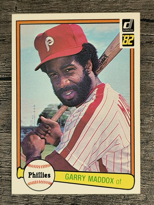 1982 Donruss #315 Garry Maddox