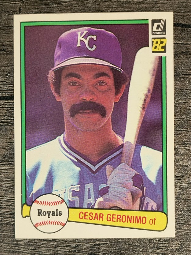 1982 Donruss #322 Cesar Geronimo