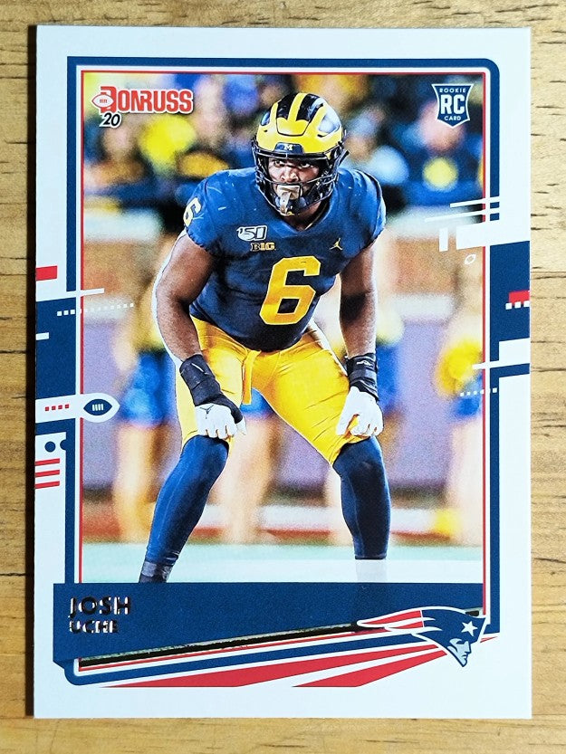 2020 Donruss #287 Josh Uche RC