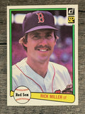 1982 Donruss #334 Rick Miller