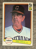 1982 Donruss #337 Dave Garcia MG
