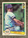 1982 Donruss #338 Larry Gura
