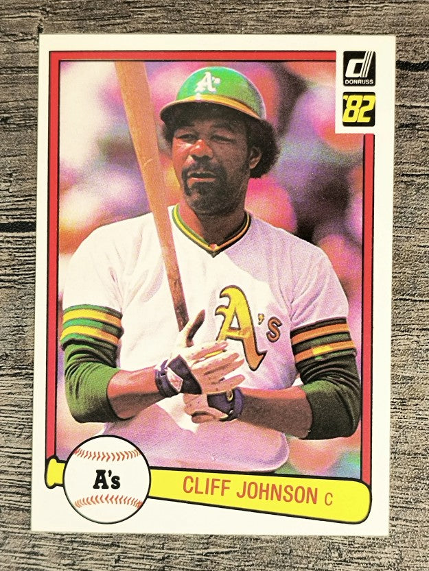 1982 Donruss #339 Cliff Johnson