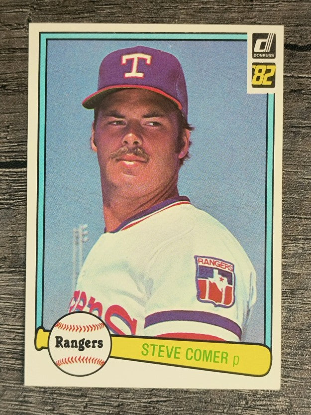 1982 Donruss #341 Steve Comer