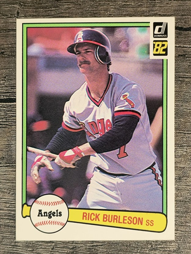 1982 Donruss #342 Rick Burleson