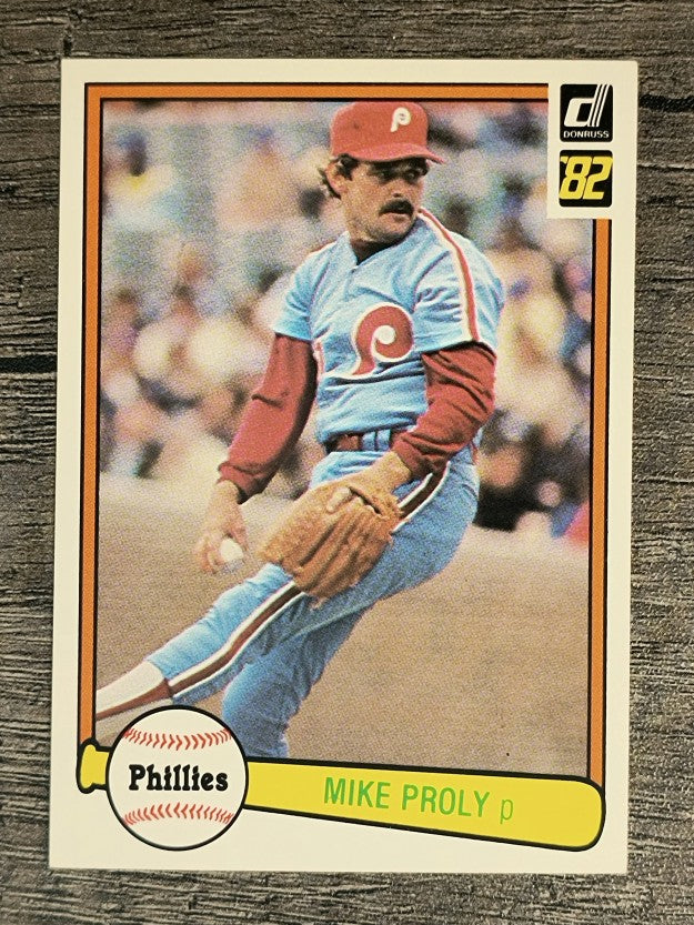1982 Donruss #345 Mike Proly