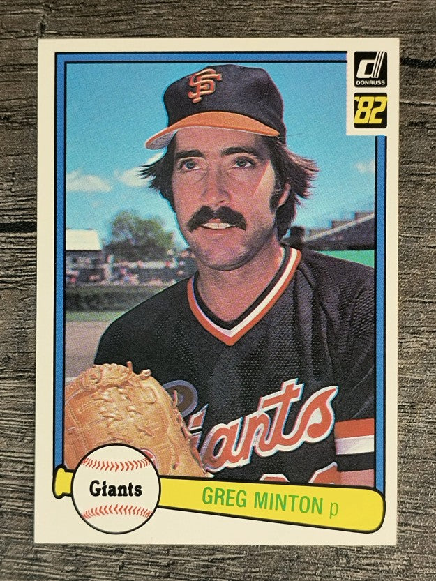 1982 Donruss #348 Greg Minton