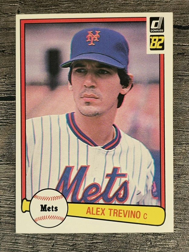 1982 Donruss #350 Alex Trevino