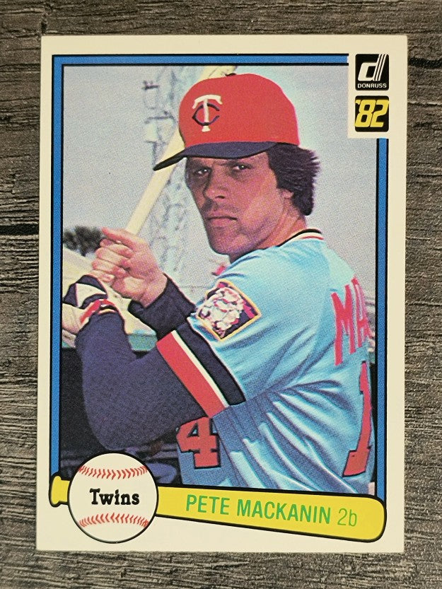 1982 Donruss #354 Pete Mackanin