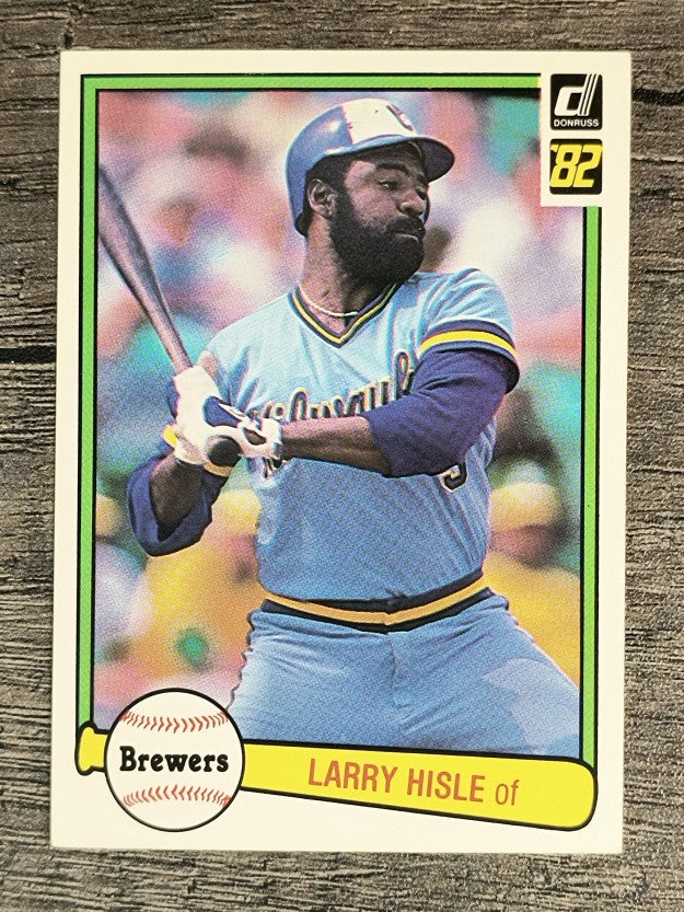 1982 Donruss #358 Larry Hisle