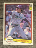 1982 Donruss #362 Terry Forster