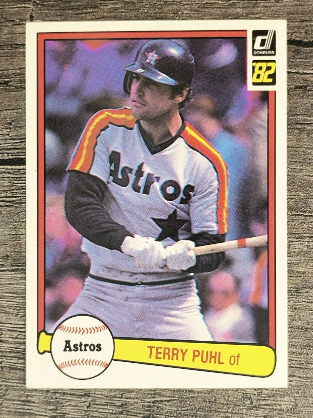 1982 Donruss #370 Terry Puhl