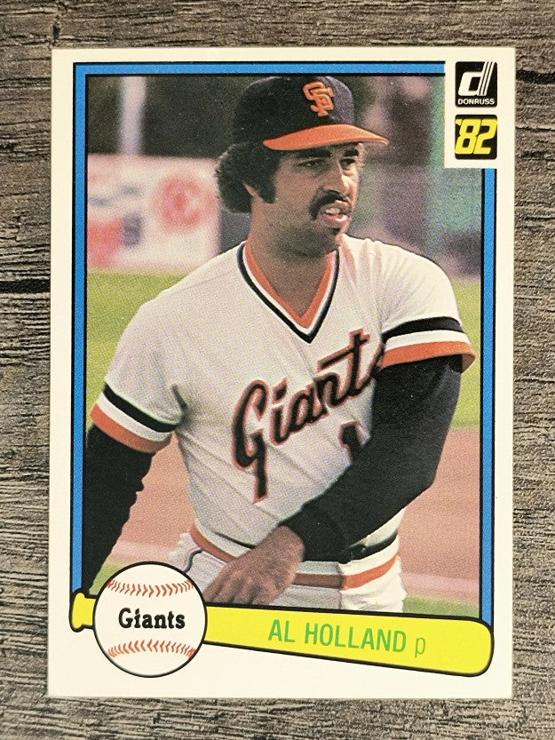 1982 Donruss #377 Al Holland
