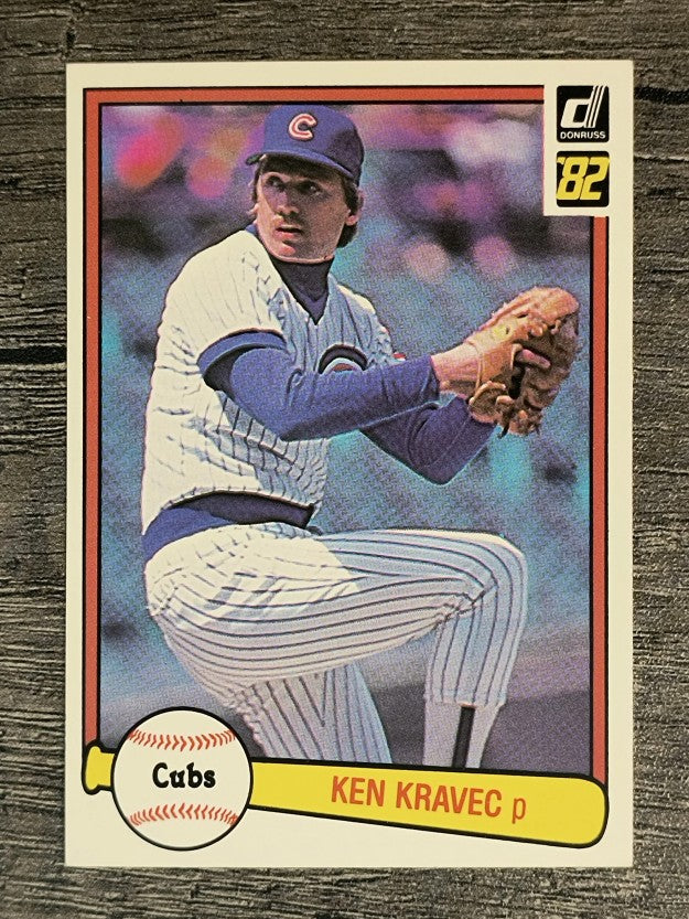 1982 Donruss #378 Ken Kravec