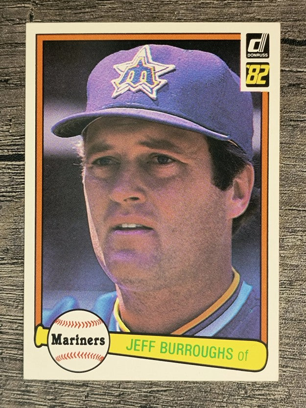 1982 Donruss #379 Jeff Burroughs