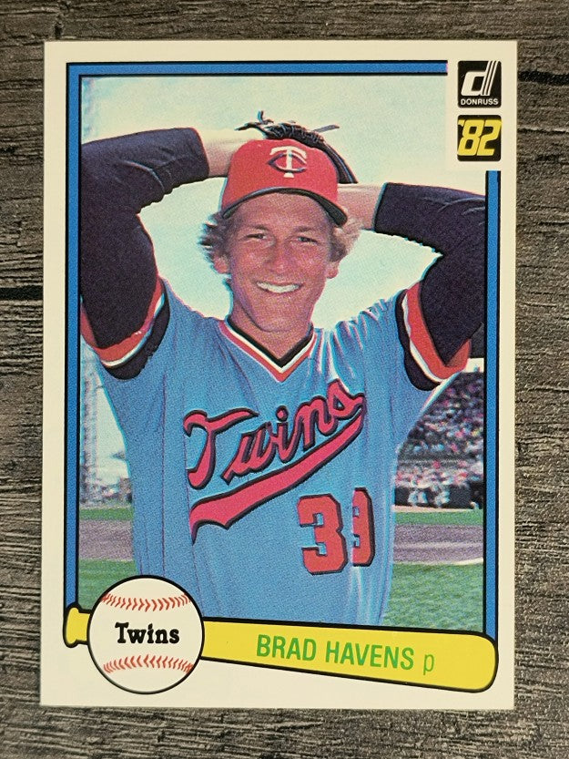 1982 Donruss #382 Brad Havens