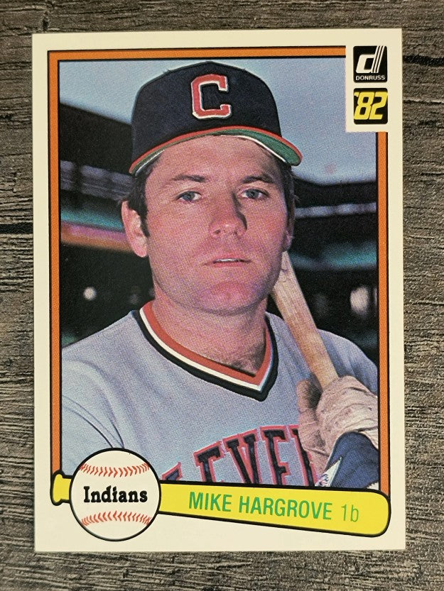 1982 Donruss #389 Mike Hargrove
