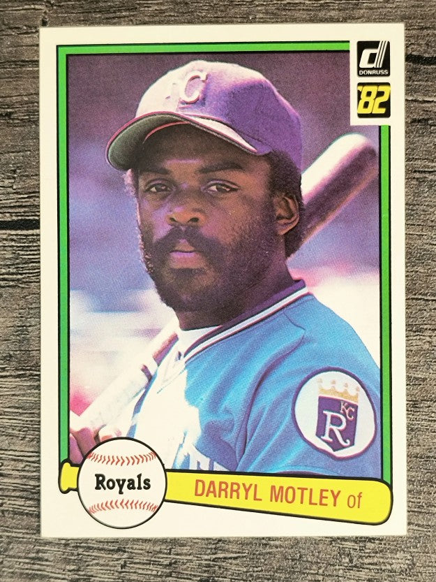 1982 Donruss #390 Darryl Motley