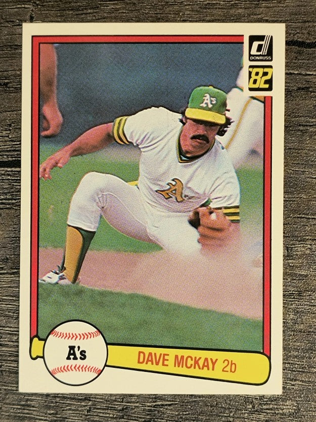1982 Donruss #391 Dave McKay