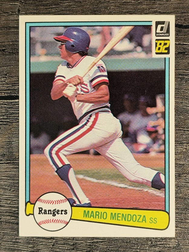 1982 Donruss #394 Mario Mendoza