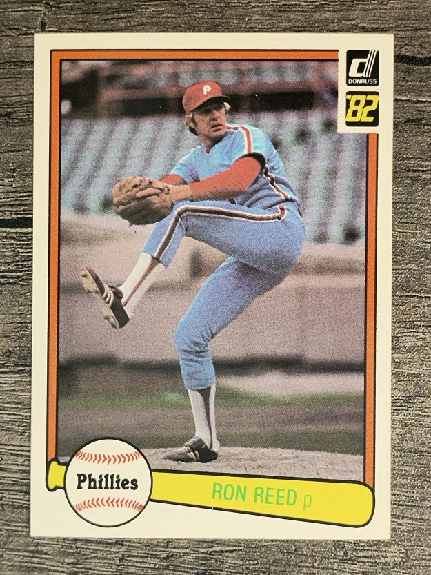 1982 Donruss #399 Ron Reed