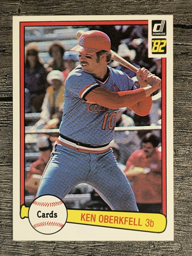 1982 Donruss #404 Ken Oberkfell