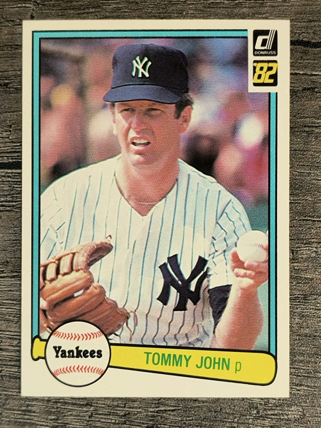 1982 Donruss #409 Tommy John