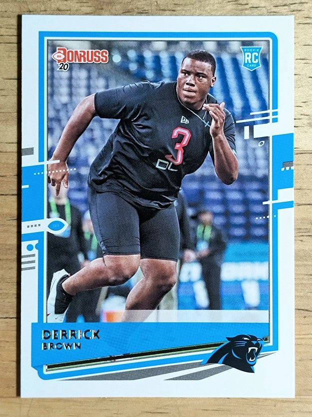 2020 Donruss #264 Derrick Brown RC