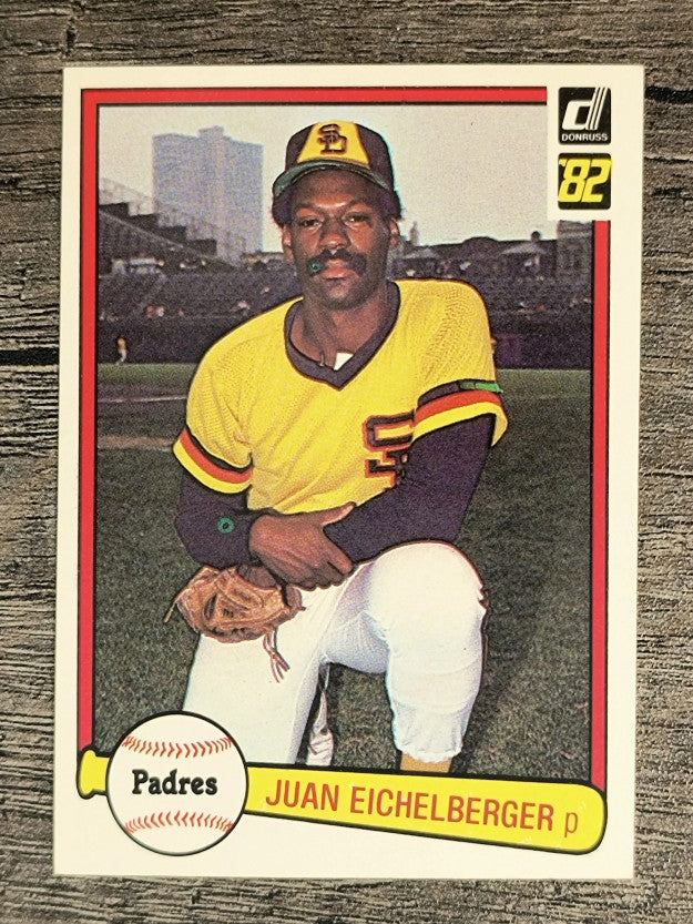 1982 Donruss #422B Juan Eichelberger/COR